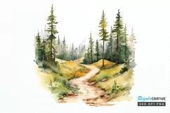 Woodland Baby Animals PNG Clipart Product Image 1