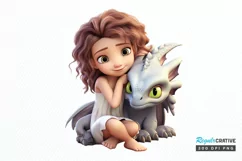 Cute Fairy With Glistening PNG Clipart Product Image 1