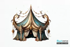 Fantasy Magical Spell Tent PNG Clipart Product Image 1