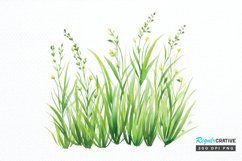Grass Watercolor Sublimation PNG Clipart Product Image 1