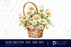Watercolor Cute Yellow Cotton PNG Clipart Product Image 1