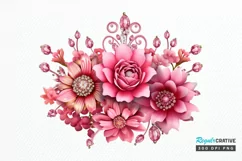 Queen's Pink Diamond Sublimation PNG Clipart Product Image 1
