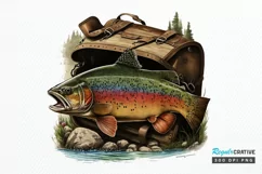 Fishing clipart PNG Clipart Product Image 1