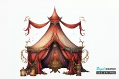 Fantasy Magical Spell Tent PNG Clipart Product Image 1