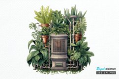 Houseplants Pot Sublimation PNG Clipart Product Image 1