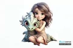 Cute Fairy With Glistening PNG Clipart Product Image 1