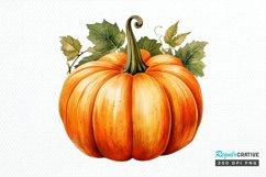 Big Watercolor Halloween PNG Clipart Product Image 1