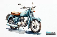 Watercolor Transportation PNG Clipart Product Image 1