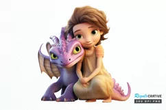 Cute Fairy With Glistening PNG Clipart Product Image 1