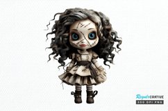 Big Watercolor Halloween PNG Clipart Product Image 1