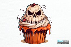 Big Watercolor Halloween PNG Clipart Product Image 1