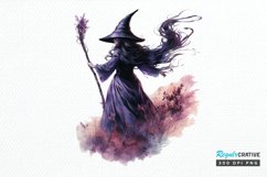 Big Watercolor Halloween PNG Clipart Product Image 1