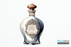 Luxury Vintage Bottle PNG Clipart Product Image 1