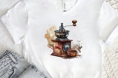Watercolor Coffee Mill PNG Clipart Product Image 2