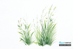 Grass Watercolor Sublimation PNG Clipart Product Image 1