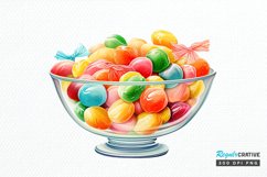 Big Watercolor Halloween PNG Clipart Product Image 1