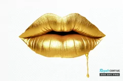 Birthday Queen Gold Sublimation PNG Clipart Product Image 1