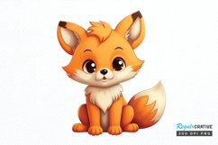 Woodland Baby Animals PNG Clipart Product Image 1