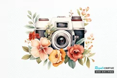 Floral Red Butterfly Couple PNG Clipart Product Image 1