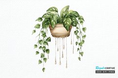 Houseplants Pot Sublimation PNG Clipart Product Image 1