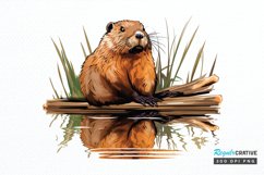 Woodland Baby Animals PNG Clipart Product Image 1