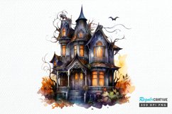 Big Watercolor Halloween PNG Clipart Product Image 1
