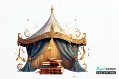 Fantasy Magical Spell Tent PNG Clipart Product Image 1