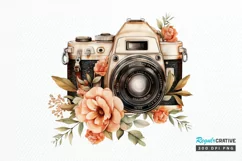 Floral Red Butterfly Couple PNG Clipart Product Image 1
