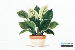 Houseplants Pot Sublimation PNG Clipart Product Image 1