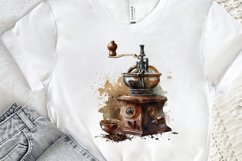 Watercolor Coffee Mill PNG Clipart Product Image 2