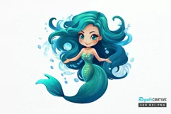 Mermaid Wiki Fin Fun Tidal Teal PNG Clipart Product Image 1