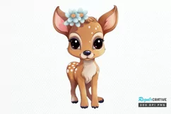 Cute Happy Baby Animal Sublimation PNG Clipart Product Image 1