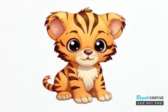 Cute Baby Animals Sublimation PNG Clipart Product Image 1