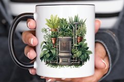 Houseplants Pot Sublimation PNG Clipart Product Image 2