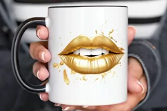 Birthday Queen Gold Sublimation PNG Clipart Product Image 2