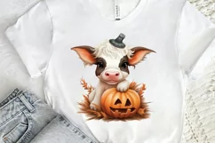 Baby Cow For Halloween Sublimation PNG Clipart Product Image 2