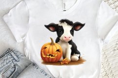 Baby Cow For Halloween Sublimation PNG Clipart Product Image 2