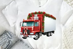 Christmas Truck PNG Clipart Product Image 2