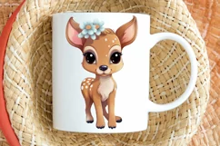 Cute Happy Baby Animal Sublimation PNG Clipart Product Image 2