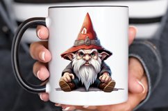 Scary Gnome Sublimation PNG Clipart Product Image 2