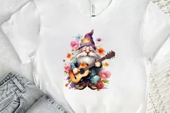 Watercolor Rockstar Gnome PNG Clipart Product Image 2