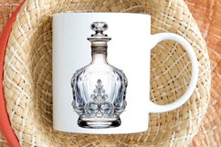 Luxury Vintage Bottle PNG Clipart Product Image 2
