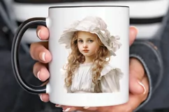 Victorian Little Girl PNG Clipart Product Image 2