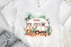 Watercolor Caravan Sublimation PNG Clipart Product Image 2