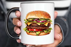 Big Hamburgers Sublimation PNG Clipart Product Image 2
