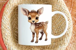 Cute Happy Baby Animal Sublimation PNG Clipart Product Image 2