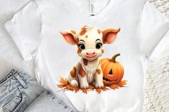Baby Cow For Halloween Sublimation PNG Clipart Product Image 2
