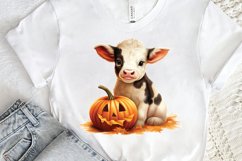 Baby Cow For Halloween Sublimation PNG Clipart Product Image 2