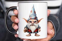 Scary Gnome Sublimation PNG Clipart Product Image 2