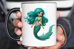 Mermaid Wiki Fin Fun Tidal Teal PNG Clipart Product Image 3